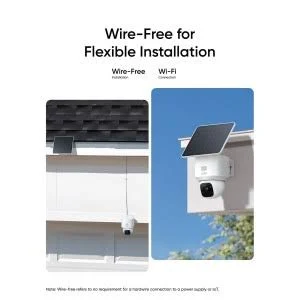 Wireless Outdoor, Solar Camera